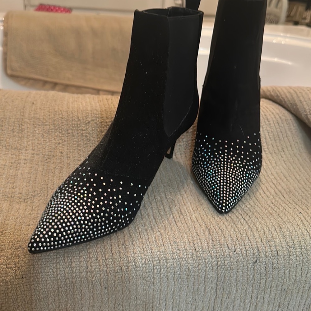 Azure Ankle Boots
